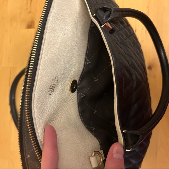 Vince Camuto Tri Colored Handbag - Picture 6 of 9